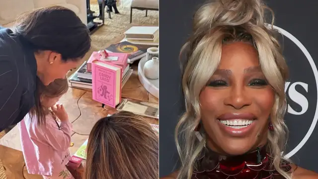 'Video thumbnail for Meghan's Latest Glimpse Of Lilibet And Auntie Serena Has Us Swooning'