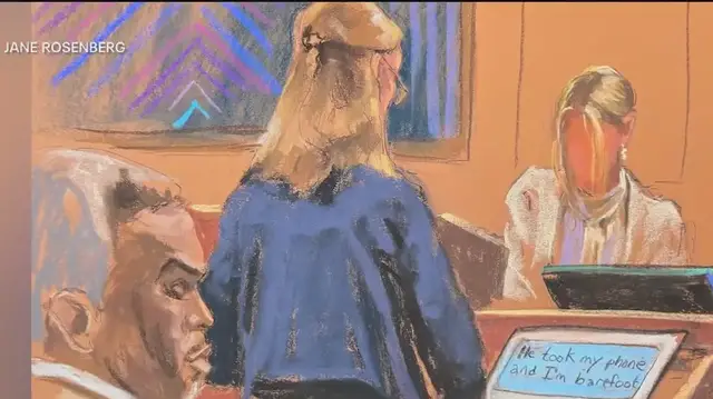 'Video thumbnail for Diddy's ex-aide testified she was 'brainwashed''