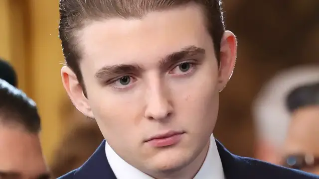 'Video thumbnail for Rumors Are Swirling Around Why Barron Trump Ended Up At NYU'