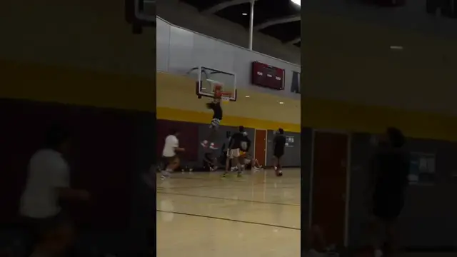 'Video thumbnail for (355) incredible 5'6" back to back dunk show at Arizona State!'