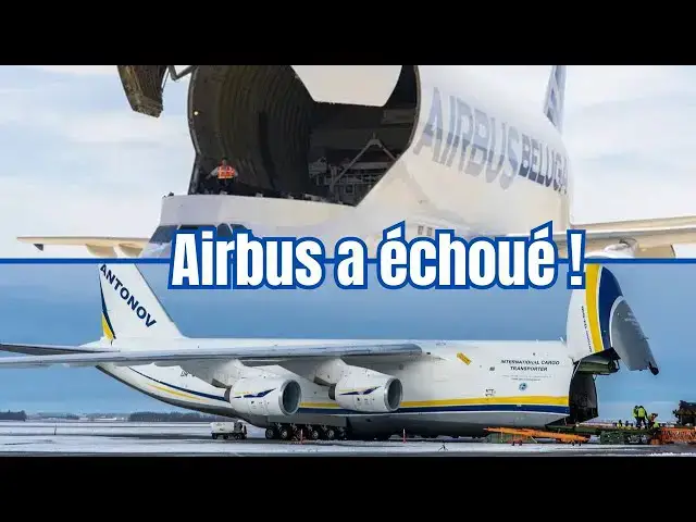 'Video thumbnail for BelugaST vs An-124 : Pourquoi Airbus a échoué dans le transport de charges lourdes'