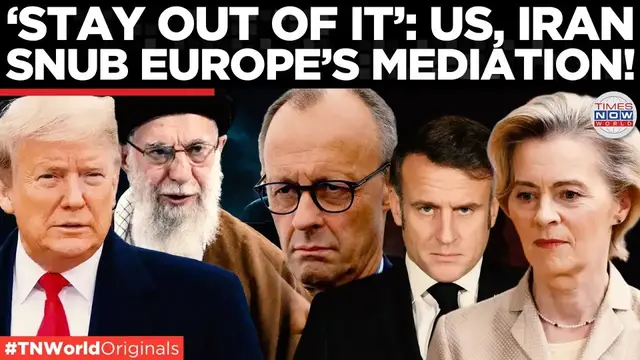 'Video thumbnail for 'Europe Can’t Help': Trump Torpedoes EU's Iran Peace Push, US Leaves Brussels Powerless | TN World'
