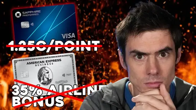 'Video thumbnail for ben hedges: chase sapphire preferred & amex business platinum changes: are they ruined?'