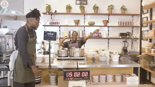'Video thumbnail for Longest cooking marathon'