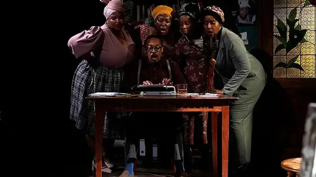 'Video thumbnail for South African play on Winnie Madikizela-Mandela explores black women's enduring wait for absent men'