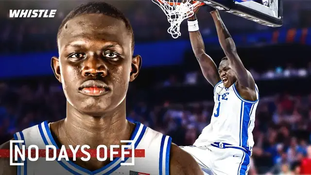 'Video thumbnail for 7’2" GIANT Khaman Maluach Is THE 2025 NBA Draft Sleeper!'