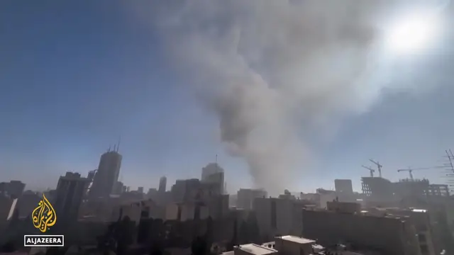 'Video thumbnail for Israel attacks Iran’s Arak heavy water reactor as Iranian missile hits Israeli hospital'