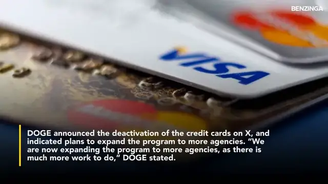 'Video thumbnail for DOGE Deactivates Over Half A Million Government Credit Cards In Federal Spending Clampdown'