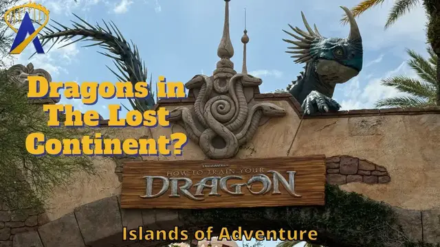 'Video thumbnail for How To Train Your Dragon in Universal Islands of Adventure'