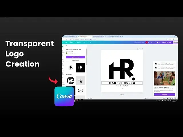'Video thumbnail for How to Create a PNG Transparent Logo in Canva'