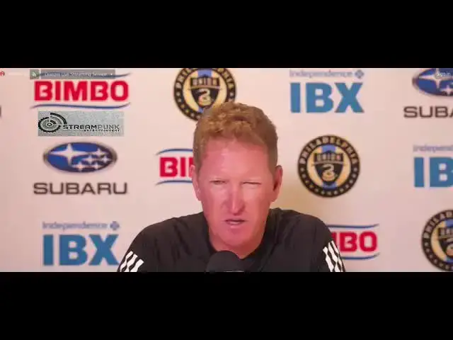 'Video thumbnail for stream punk soccer: jim curtin talks philadelphia union defense and olwethu makhanya's progress'