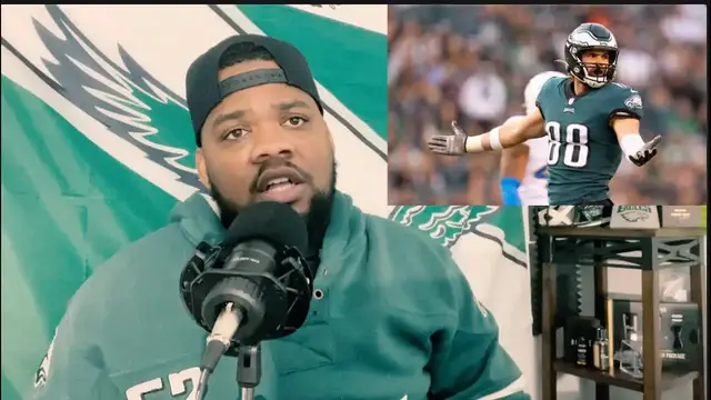'Video thumbnail for lord brunson: eagles dallas goedert extension & keys to victory! hurts, saints, & gannon analysis'