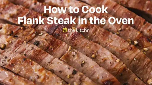 'Video thumbnail for How To Cook Flank Steak in the Oven'