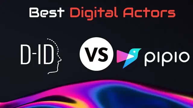'Video thumbnail for Digital Actors Battle: D-ID vs. Pipio - Which Will Reign Supreme?'
