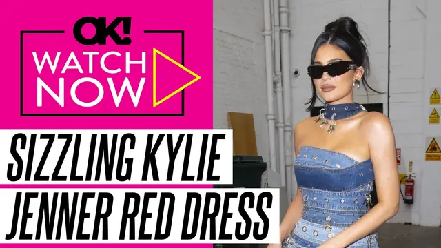 'Video thumbnail for Kylie Jenner Nearly Spills Out of Her Tight Red Dress in Hot New Photos'