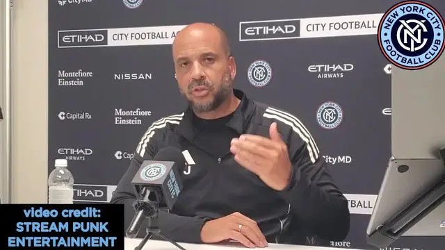 'Video thumbnail for (281) nycfc pascal jansen pre match: bouncing back vs cf montreal - team strategy & player updates'