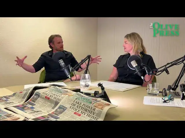'Video thumbnail for The Olive Press Podcast ep 2: fake power of attorney stole my home, Nolotil, English fans in Bilbao'