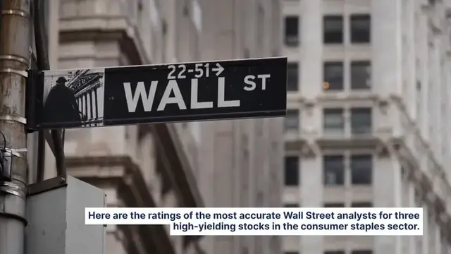 'Video thumbnail for Wall Street's Most Accurate Analysts Give Their Take On 3 Defensive Stocks With Over 6% Dividend Yields'