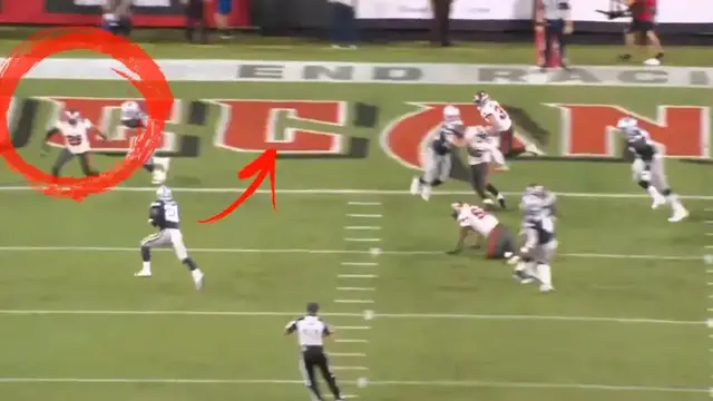 'Video thumbnail for law nation sports: cowboys' red zone run breakdown vs buccaneers'