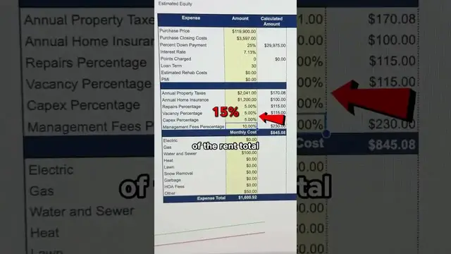 'Video thumbnail for (462) how to quickly analyze real estate investment property'