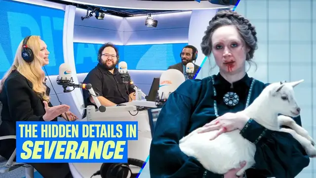 'Video thumbnail for Zach Cherry reveals Severance secrets & Gwendoline Christie shares her casting story | Capital'