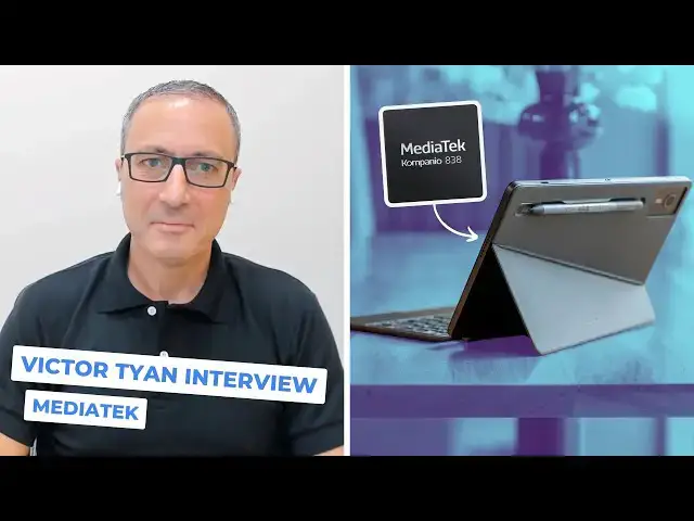 'Video thumbnail for Kompanio 838 And The Future Of ARM Chromebooks With MediaTek's Victor Tyan'