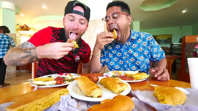 'Video thumbnail for Traditional TRINIDAD AND TOBAGO Breakfast + Luxury Villa Tour in Tobago!!'