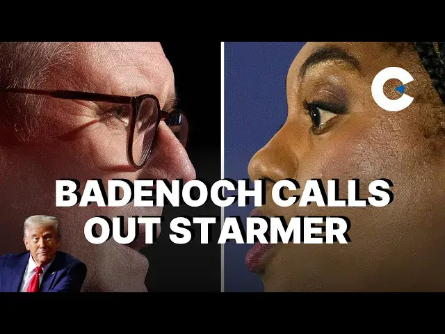 'Video thumbnail for Why Kemi Badenoch urged Keir Starmer to reopen US-UK trade talks after Donald Trump's re-election'