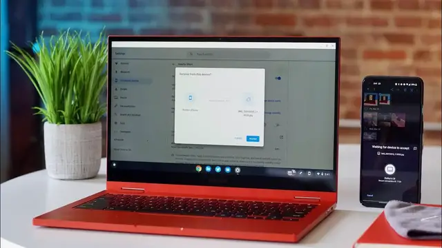 'Video thumbnail for How To Use Nearby Share on Chromebooks With the New 'Visible To Everyone' Feature'