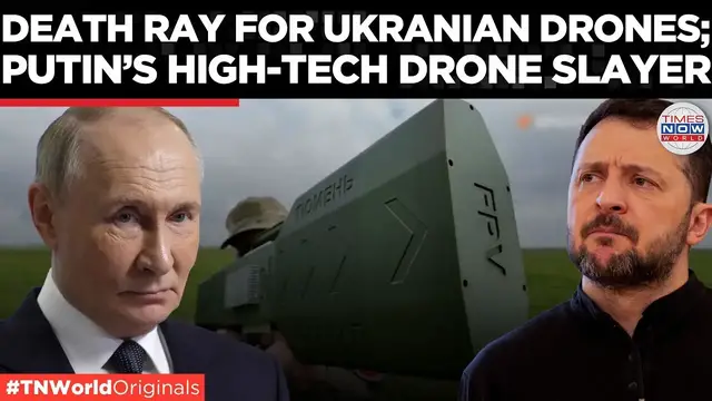 'Video thumbnail for Russia's Technological Leap: Putin's New Electronic Gun Dominates Ukraine's Drone Threat| TN World'