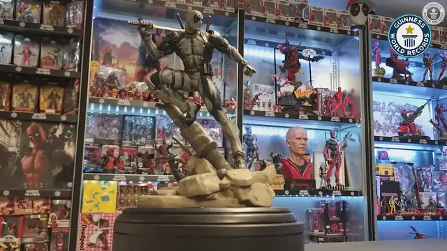 'Video thumbnail for Inside a superfan's epic Deadpool collection'