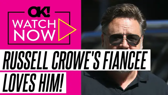 'Video thumbnail for Russell Crowe's Fiancee Britney Theriot 'Loves Him at Any Size' Despite the Actor Losing Weight'