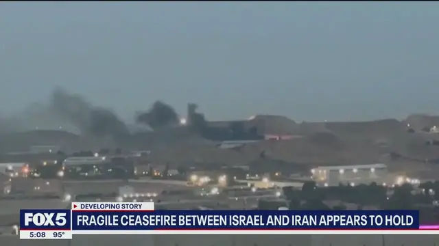 'Video thumbnail for Israel-Iran ceasefire appears to hold'