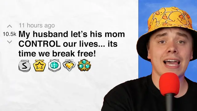 'Video thumbnail for My husband let’s his mom CONTROL our lives... its time we break free! - r/charlottedobreyoutube | Reddit Stories'