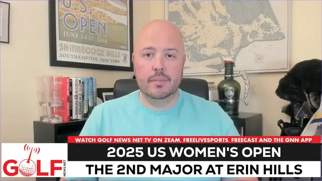'Video thumbnail for The 2025 US Women's Open is back at Erin Hills'