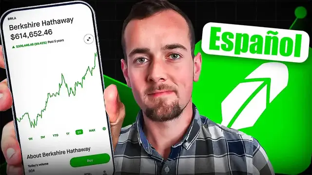 'Video thumbnail for (499) robinhood para principiantes 2025: cómo invertir en acciones, bitcoin y etfs'