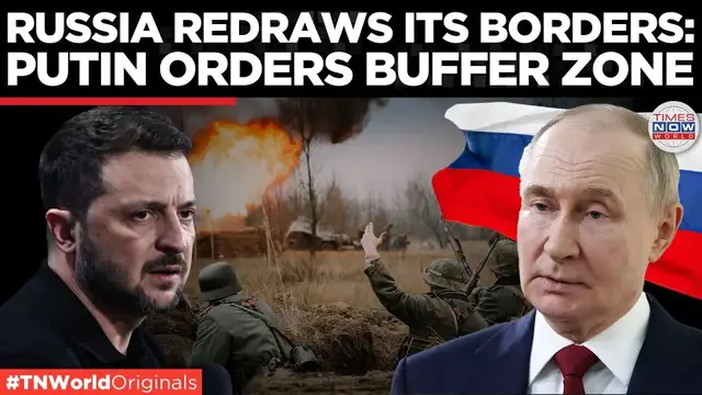 'Video thumbnail for Russia Creates Buffer Zone Near Ukraine Border | Putin’s New Defense Strategy Explained'