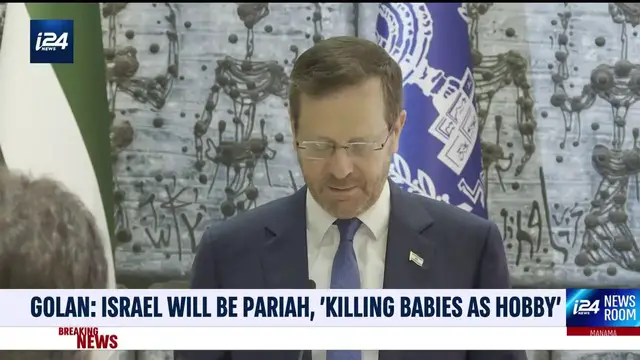 'Video thumbnail for Golan: Israel will be pariah, 'killing babies as hobby''