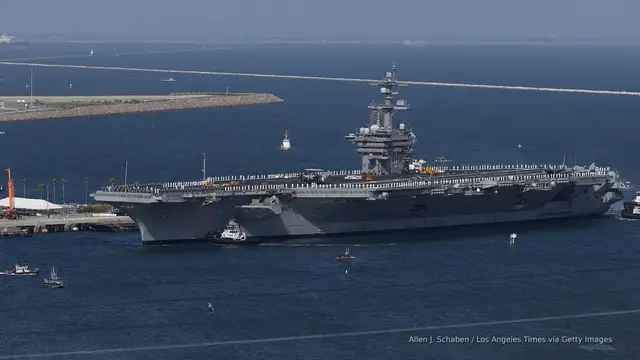 'Video thumbnail for US-Iran tensions grow: Tehran's army on 'high alert,' USS Carl Vinson deployed'