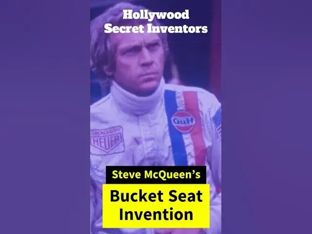 'Video thumbnail for Steve McQueen’s Secret Invention! 🚗🔥 The Bucket Seat That Changed Racing'