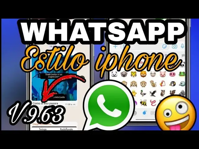 'Video thumbnail for Nuevo Whatsapp Estilo iPhone en Android (v.9.63) 2023 🌈 Sin perder CHATS ✨'