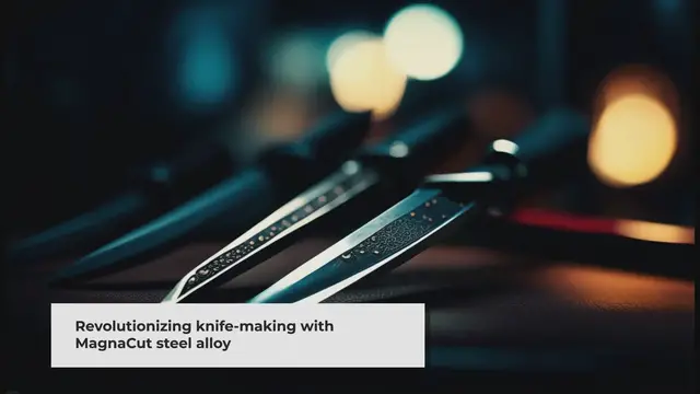 'Video thumbnail for MagnaCut steel alloy'