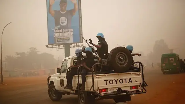 'Video thumbnail for UN peacekeeper killed in CAR in attack by armed group near border with Sudan'