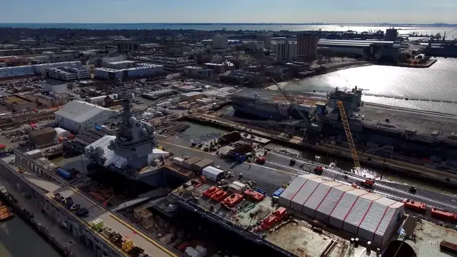 'Video thumbnail for Revitalizing America's shipbuilding industry: Weapons and Warfare'