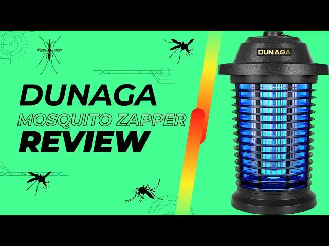 'Video thumbnail for 🦟💀 DUNAGA Bug Zapper Review - Mosquito Zapper Fly Zapper Review #gadgetsforeveryhome'