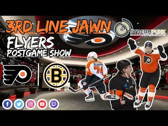 'Video thumbnail for stream punk sports: flyers vs bruins: postgame analysis of nhl showdown'