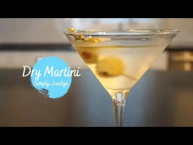 'Video thumbnail for How to Make a Dry Martini - Simply Jocelyn'