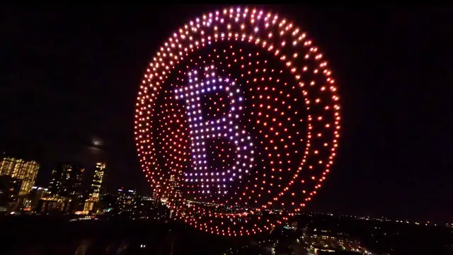 'Video thumbnail for Sky Elements drone displays shows largest currency symbol'