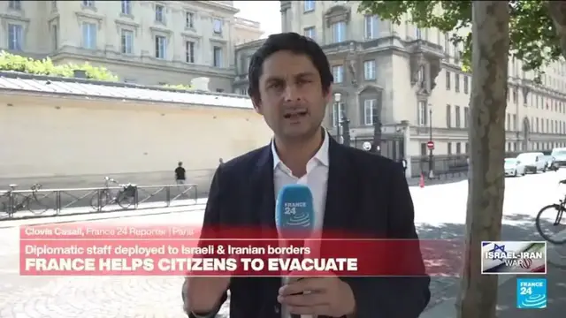 'Video thumbnail for France evacuates citizens from Israel and Iran'