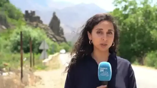 'Video thumbnail for France 24 report: Iranians still fleeing to Armenia despite ceasefire'
